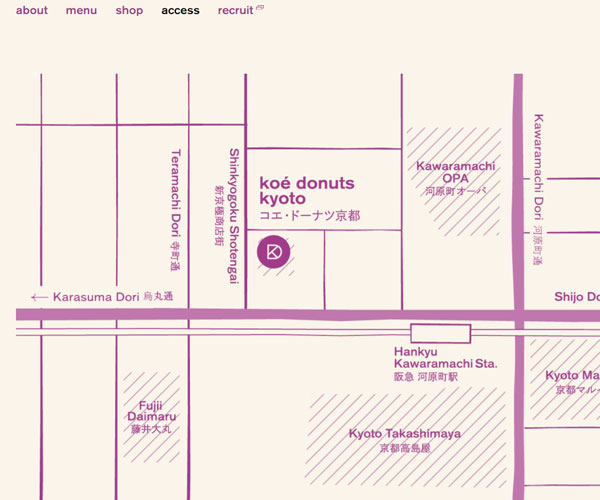 手繪風格的地圖