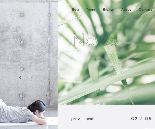 首頁獨(dú)特的圖片切換